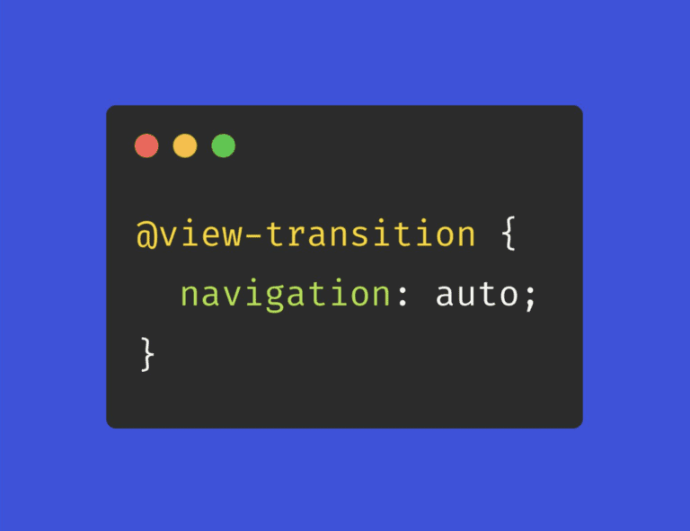 Make your website page navigations smoother